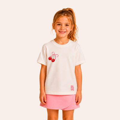 Camiseta Cereja - Off White