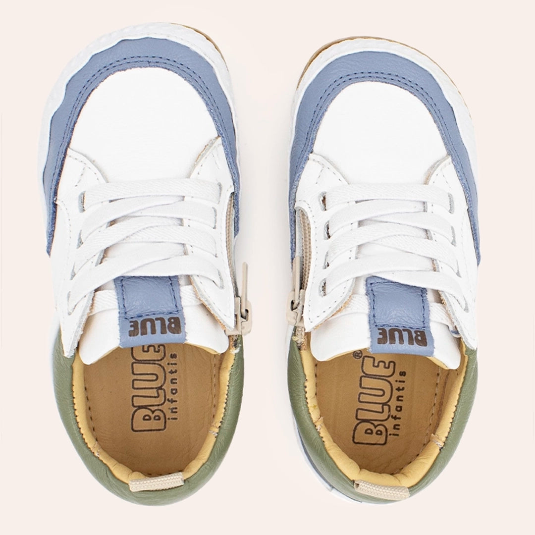 Diego Infantil - Branco / Azul Denin