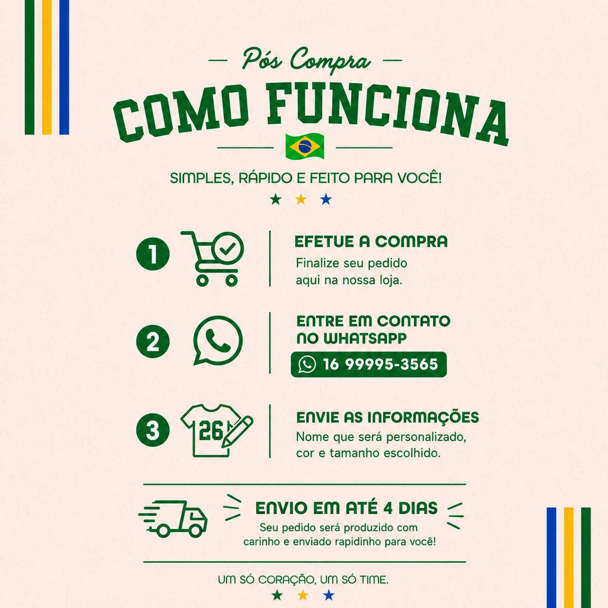 Camiseta Copa 26 - Verde