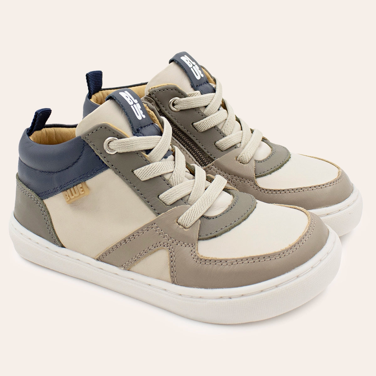 Valentim Infantil - Off White / Oliva / Marinho