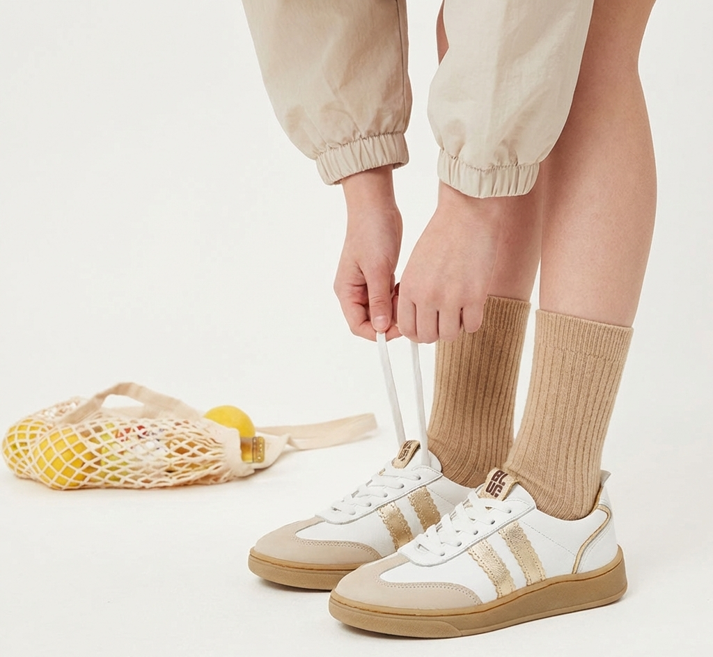 Jolie Infantil - Branco Ouro