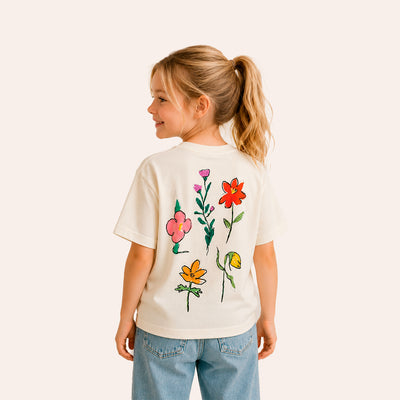 Camiseta Florescer - Off White