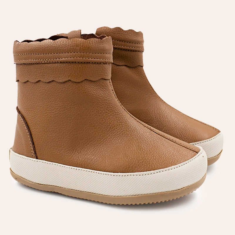 Bota Infantil Feminina Bruna - Cappuccino