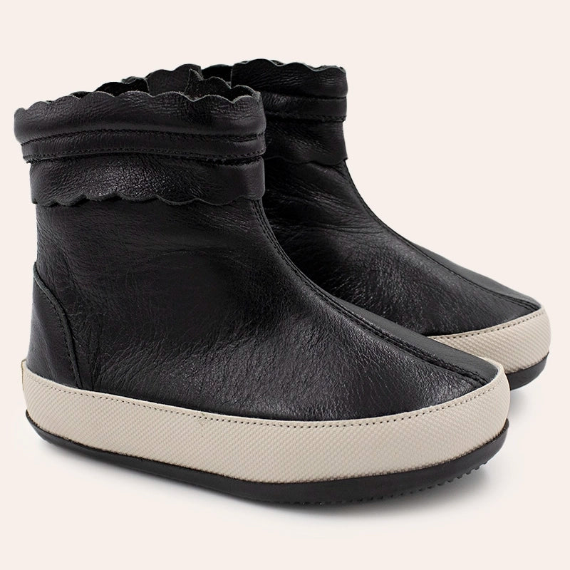 Bota Infantil Feminina Bruna - Preta
