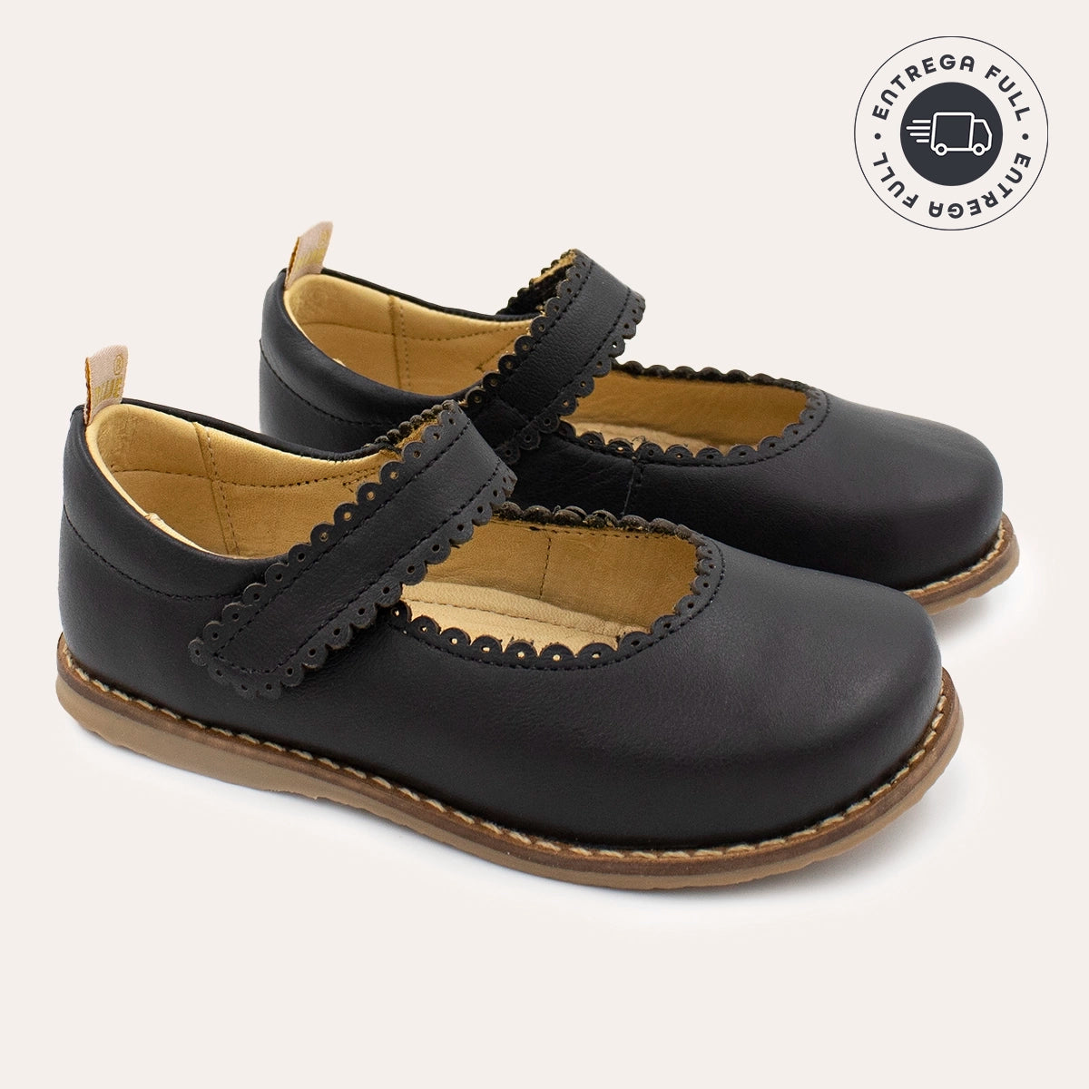 Sapatilha Infantil Cora Preto