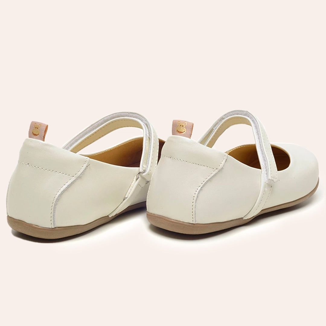 Sapatilha Infantil Feminina Clara - Perolado Branco