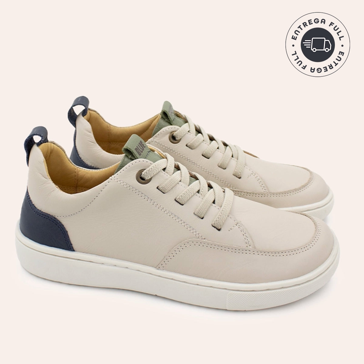 Dante Infantil- Off White / Marinho