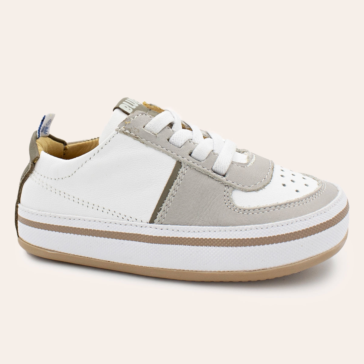Fabricio Infantil - Branco / Cinza