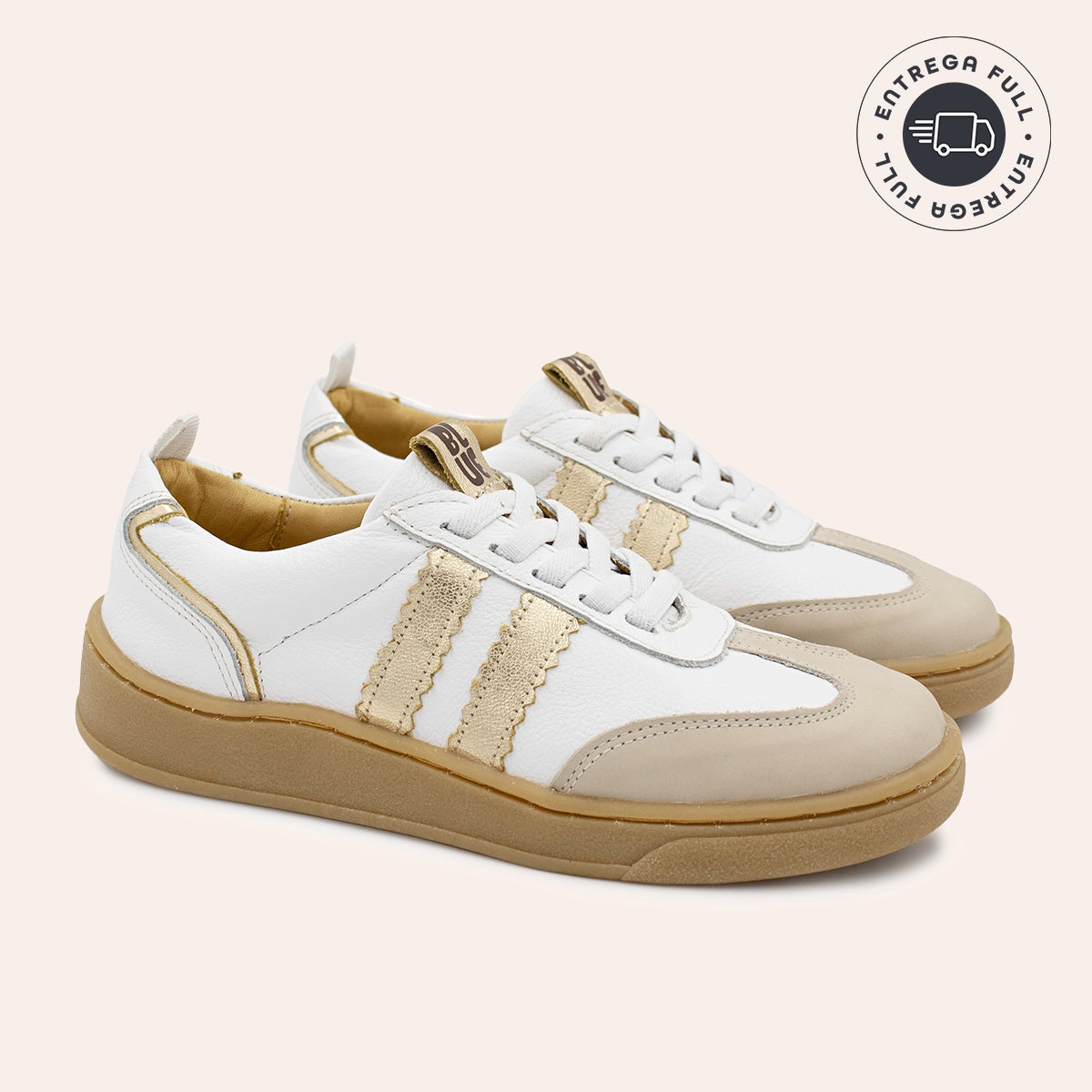 Jolie Infantil - Branco Ouro