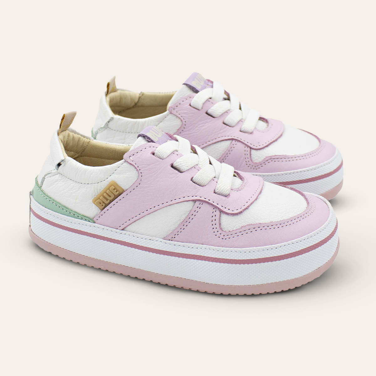 Tênis Infantil Erica - Rosa Chá