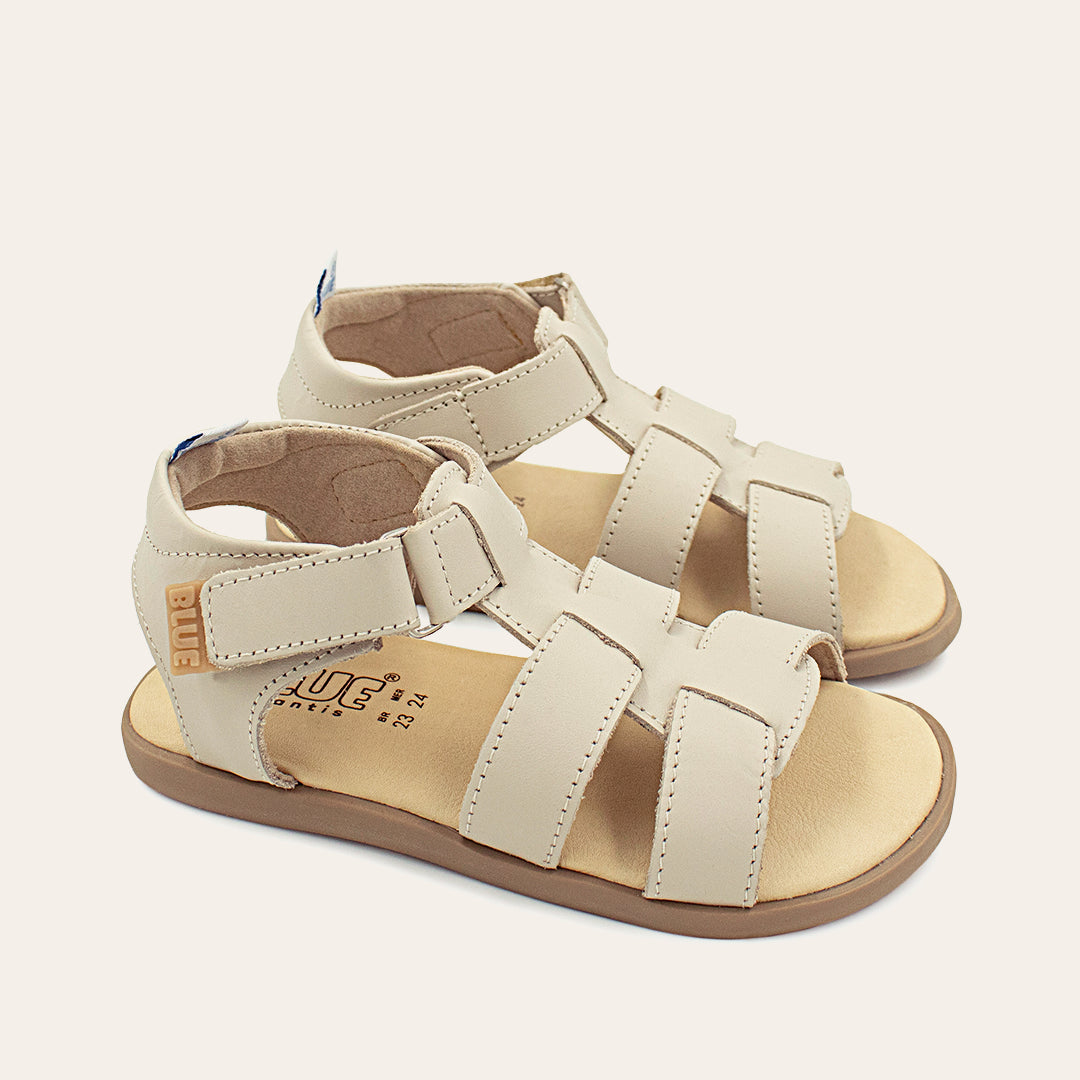Sandália Infantil Masculina Pietro - Off White