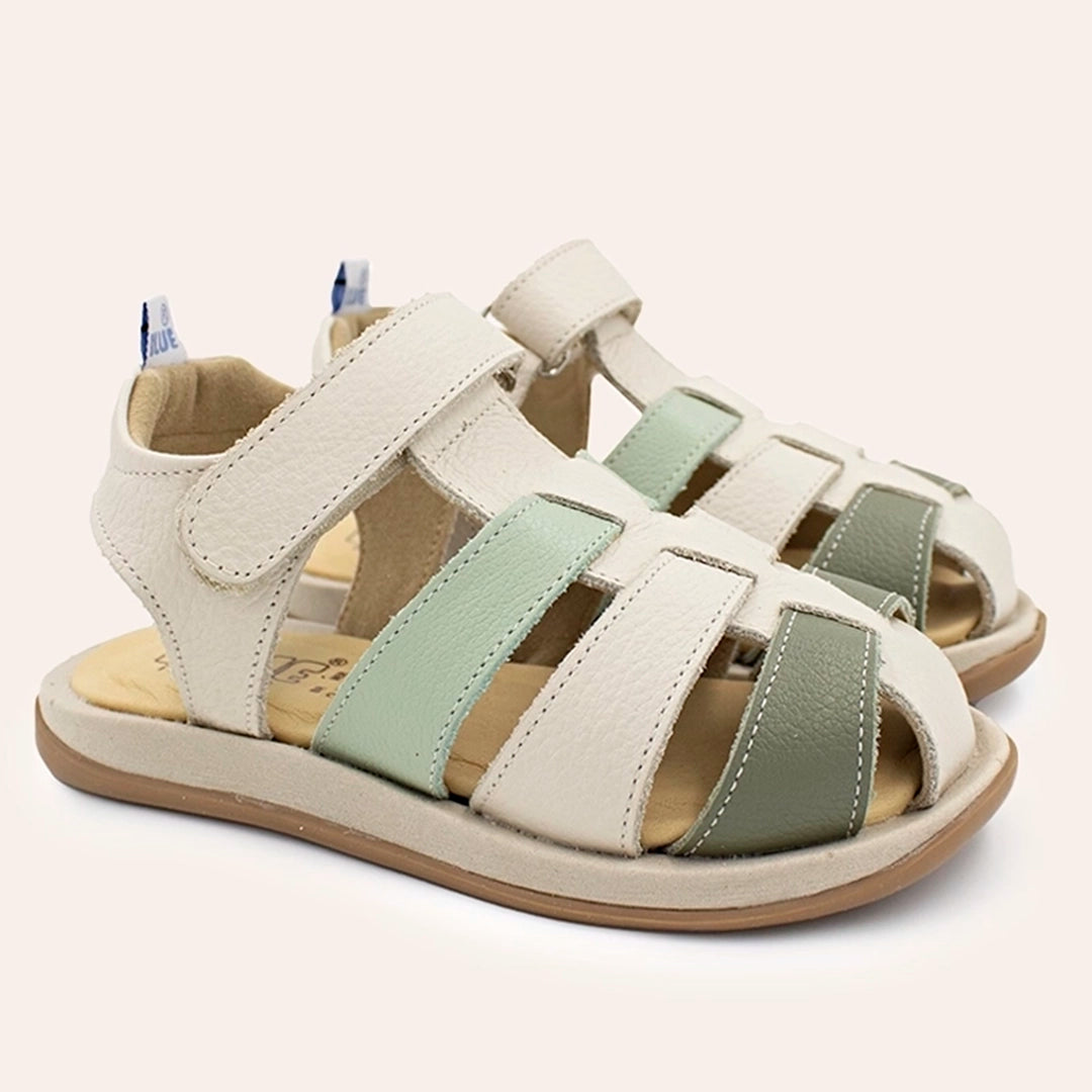 Rick Infantil - Off White/verde claro