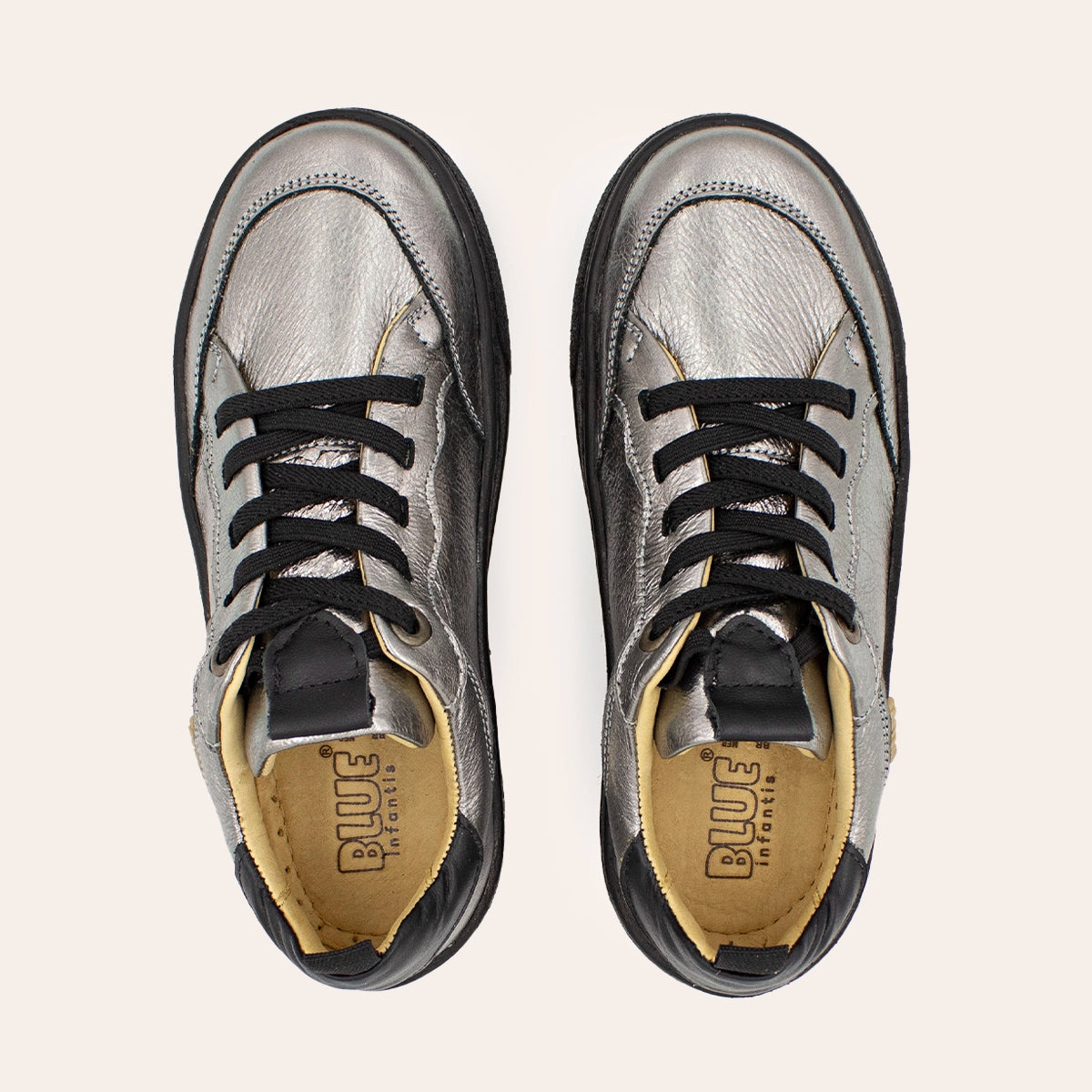 Yolanda Infantil Metal Onix / Preto
