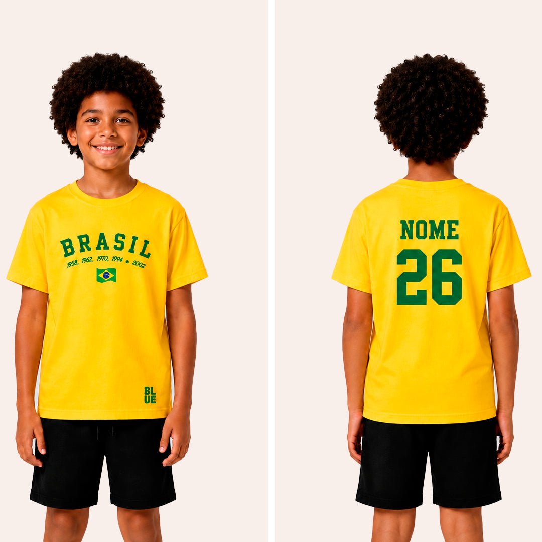 Camiseta Copa 26 - Amarela