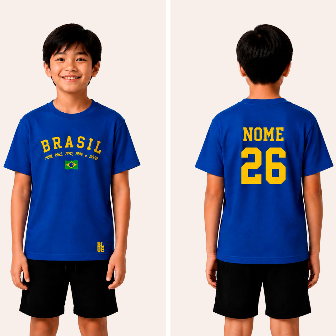 Camiseta Copa 26 - Azul