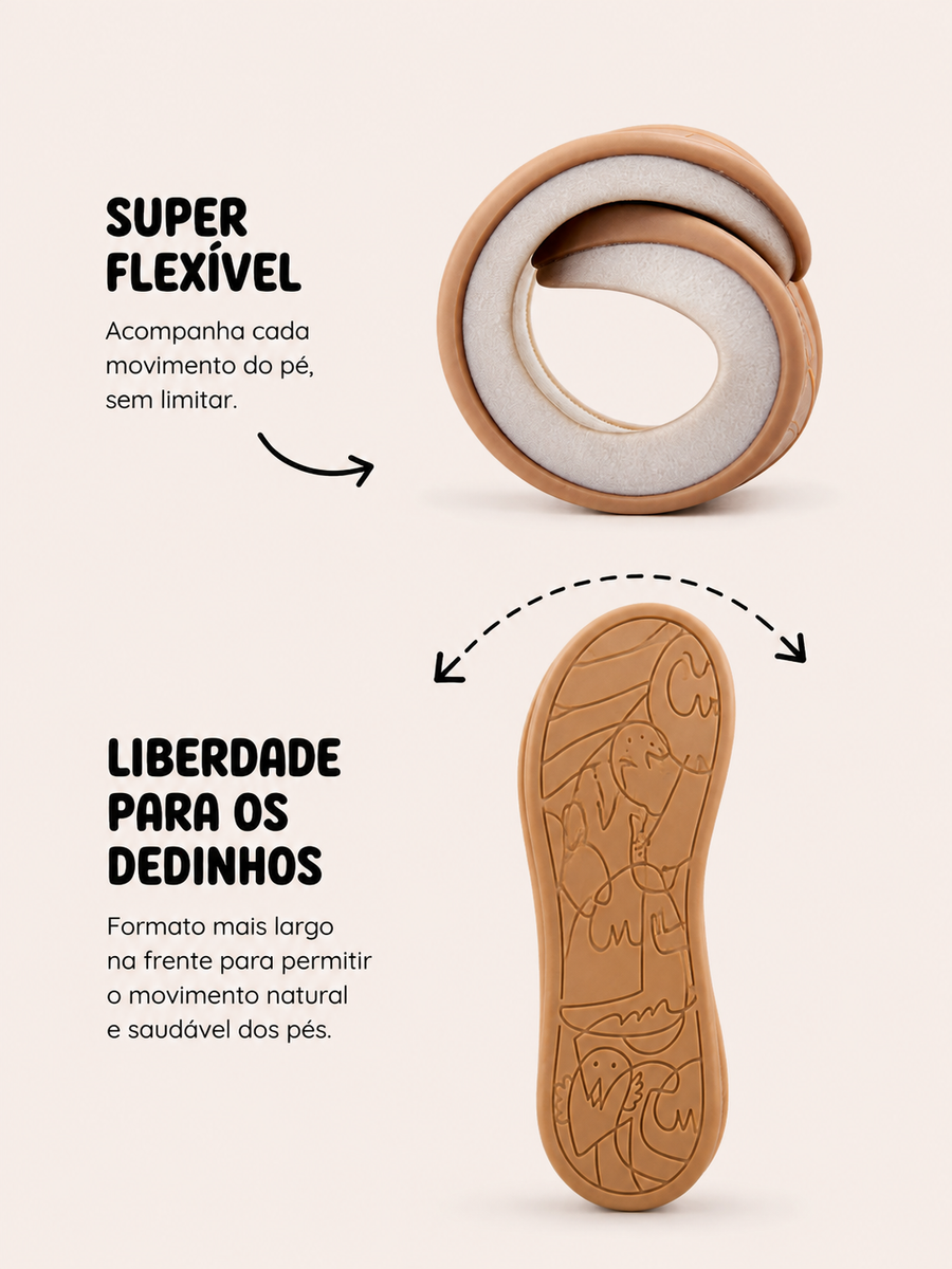 Solado fino e flex&iacute;vel do Jamila - Ouro Velho