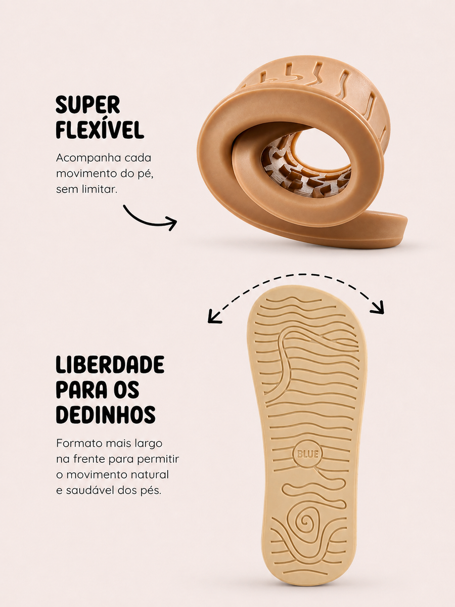 Solado fino e flex&iacute;vel do Luan - Off White